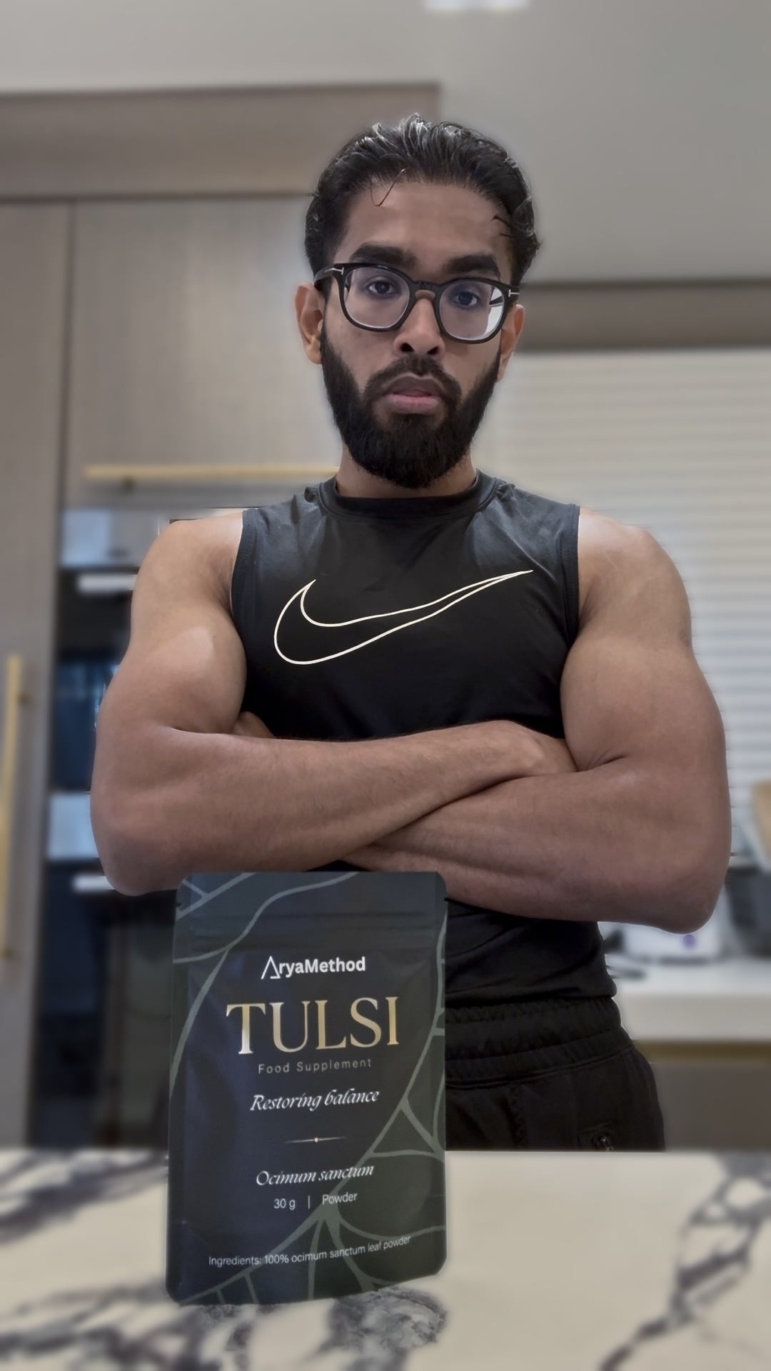 100% Lab-Tested Tulsi by aryamethod | Pure. Potent. Rooted in ancient tradition